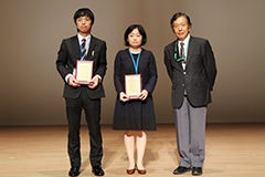 奨励賞：田口 恵子先生、武田 知起先生