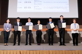 学生ポスター発表賞表彰式(2022年7月2日)