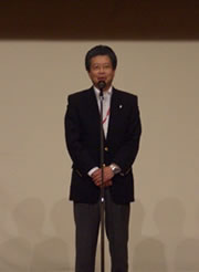 次期年会長 眞鍋淳先生のご挨拶