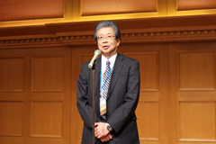 理事長(眞鍋 淳 先生)挨拶