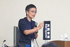 教育講演4:吉田 緑 先生<br>「リスクアナリシスに基づいた食品あるいは水中の化学物質のリスク評価」