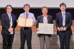 新功労会員:久田 茂 先生、新名誉会員:永沼 章 先生