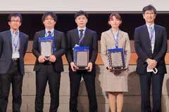 奨励賞:山岸 由和 先生、志津 怜太 先生、大黒 亜美 先生