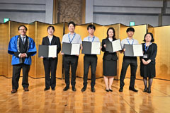 学生ポスター発表賞表彰式（2023年6月20日）